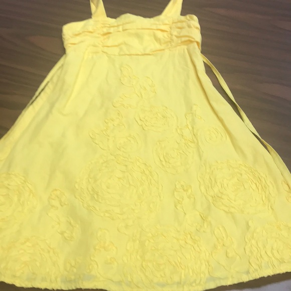 girls yellow sundress